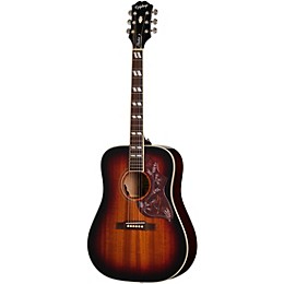Epiphone Hummingbird Studio Mahogany Acoustic-Electric Guitar - Edge Burst