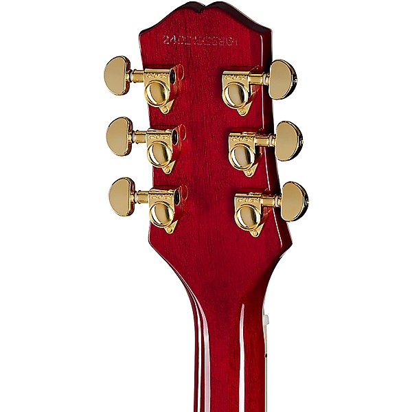 Epiphone Les Paul Custom Figured Electric Guitar Heritage Cherry Sunburst