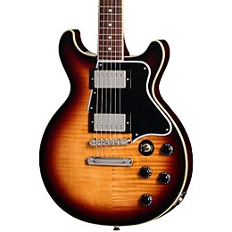 Epiphone Les Paul Special Double Cut Figured Electric Guitar - Bourbon Burst