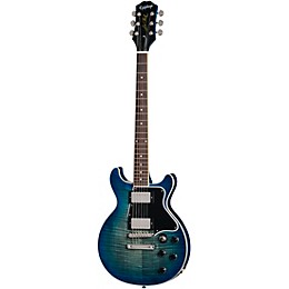 Epiphone Les Paul Special Double Cut Figured Electric Guitar - Ocean Water