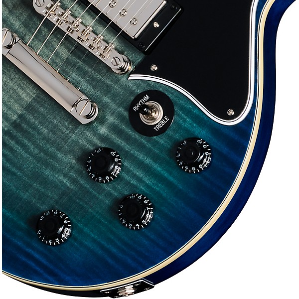 Epiphone Les Paul Special Double Cut Figured Electric Guitar - Ocean Water