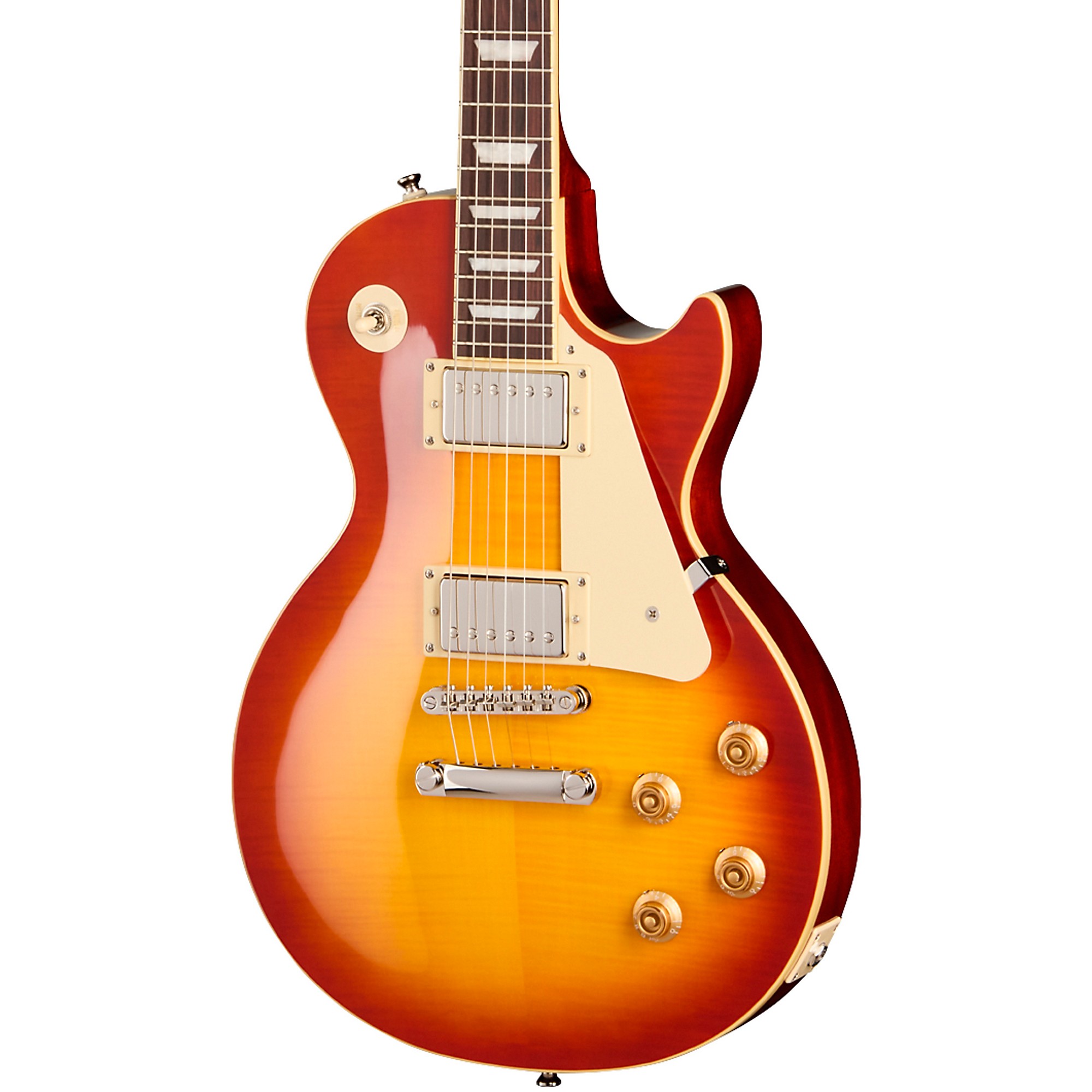 ギター Epiphone Les Paul Standard 50s Epiphone Les Paul Standard 50s Electric Guitar - Washed Cherry