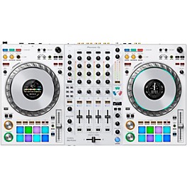 Pioneer DJ DDJ-FLX10-W 4-Channel Performance DJ Controller for rekordbox DJ and Serato DJ Pro White