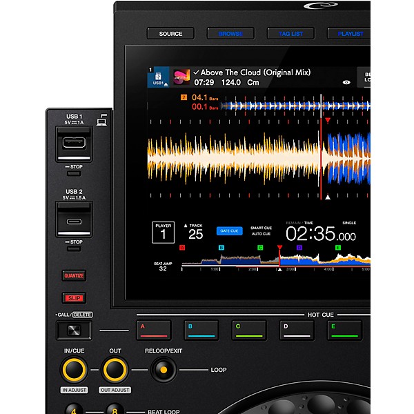 Open Box AlphaTheta CDJ-3000X Professional DJ Media Player Level 1  Black