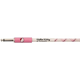 Fender x Hello Kitty Straight to Straight Woven Instrument Cable 10 ft. Pink