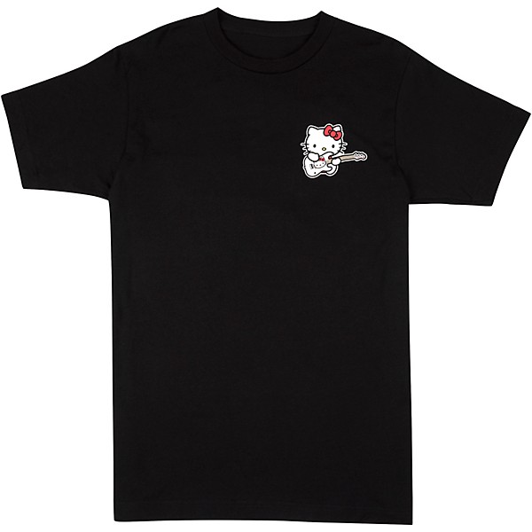 Fender Hello Kitty Graphic Tee Medium Black