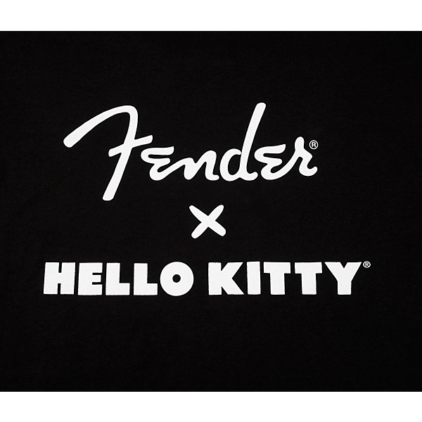Fender Hello Kitty Graphic Tee Medium Black