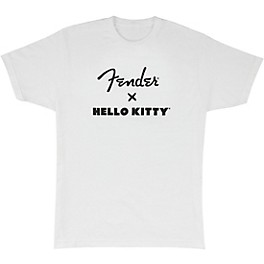 Fender x Hello Kitty Logo Tee Small White