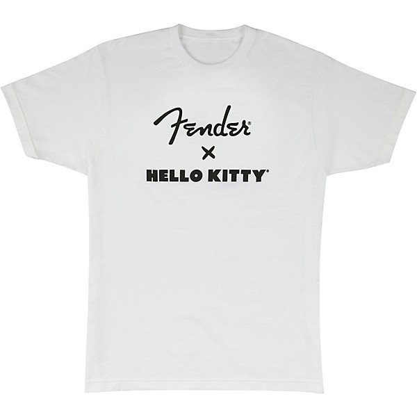 Fender x Hello Kitty Logo Tee Medium White