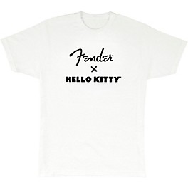Fender x Hello Kitty Logo Tee X Large White