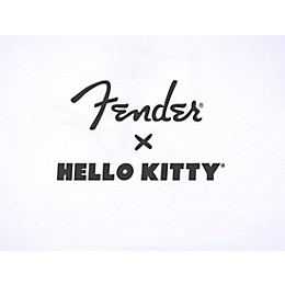 Fender x Hello Kitty Logo Tee X Large White