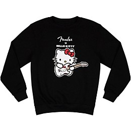 Fender x Hello Kitty Logo Sweatshirt X Large Black