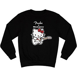 Fender x Hello Kitty Logo Sweatshirt X Large Black