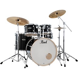 Pearl Export 5-Piece Shell Pack with 20 in. Bass Drum and Hardware Jet Black