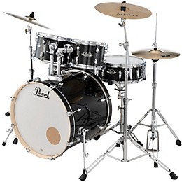 Pearl Export 5-Piece Shell Pack with 22 in. Bass Drum and Hardware Jet Black
