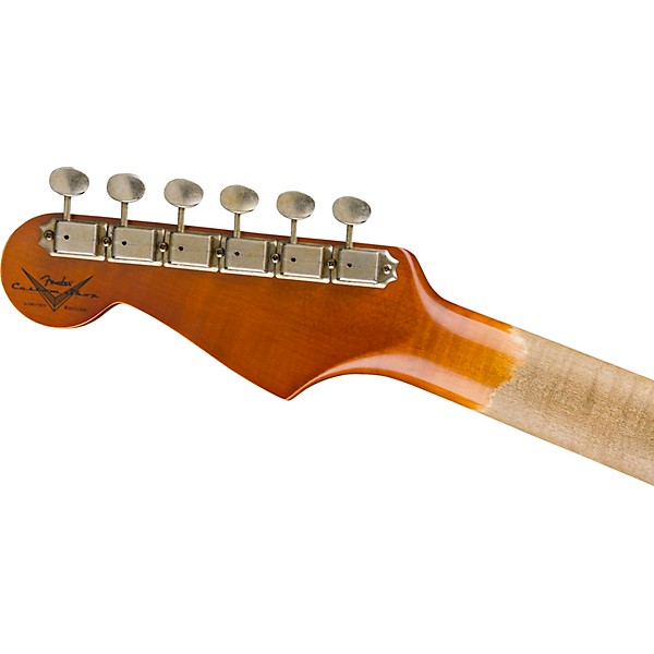 Fender Custom Shop Limited-Edition Ariel Posen Stratocaster Electric Guitar Faded Lake Placid Blue