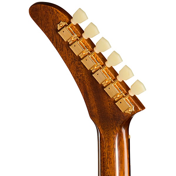 Gibson Custom 1958 Mahogany Explorer Reissue Electric Guitar - Antique Natural