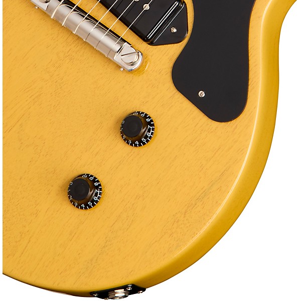 Gibson Les Paul Junior Double Cut Electric Guitar TV Yellow