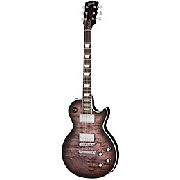 Gibson Mark Morton Les Paul Modern Quilt Electric Guitar - Translucent Ebony Satin Burst