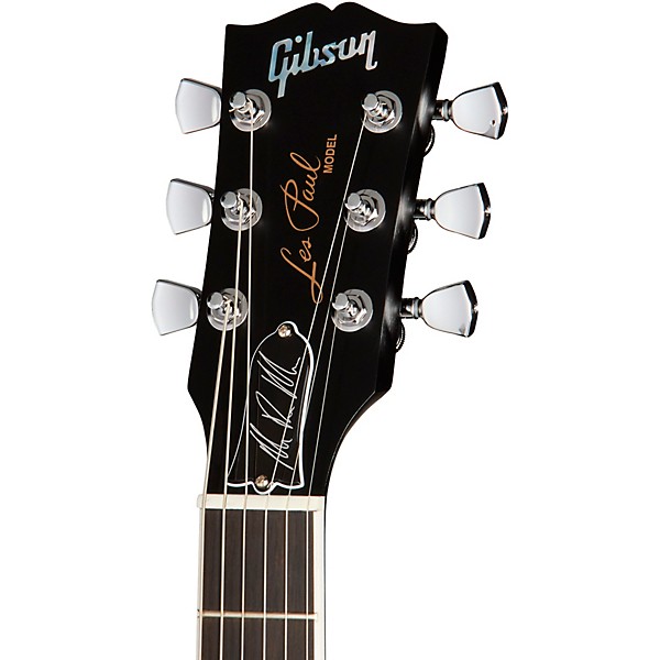 Gibson Mark Morton Les Paul Modern Quilt Electric Guitar - Translucent Ebony Satin Burst