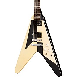 Gibson Custom Michael Schenker 1971 Flying V Collector's Edition Electric Guitar - Black/White