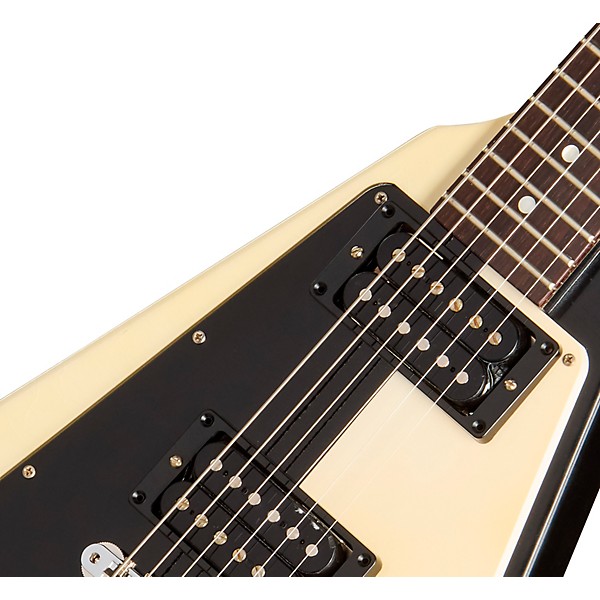Gibson Custom Michael Schenker 1971 Flying V Collector's Edition Electric Guitar - Black/White