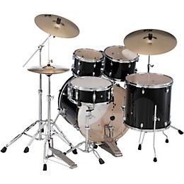 Pearl Export 5-Piece Shell Pack with 22 in. Bass Drum and Hardware Jet Black