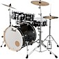 Pearl Export 5-Piece Shell Pack with 22 in. Bass Drum and Hardware Jet Black