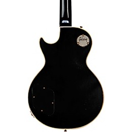 Gibson Custom Mick Ronson 1968 Les Paul Custom Collector's Edition Electric Guitar - Ebony/Antique Natural