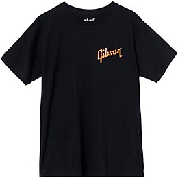 Gibson Screaming Eagle T-Shirt Small Black