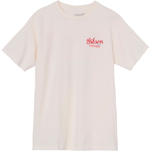Gibson Superior Sound T-Shirt Medium White