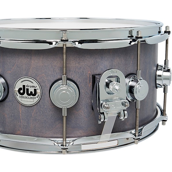 DW Collector's Series SonicPly Satin Oil Snare Drum - 14 x 6.5 in. Satin Slate