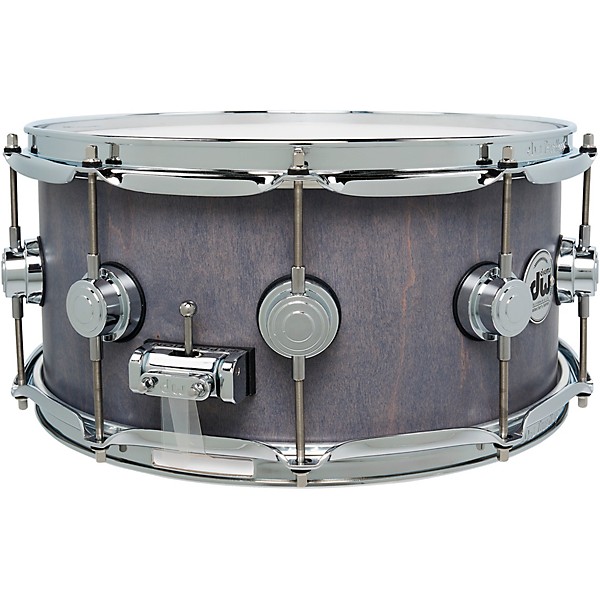 DW Collector's Series SonicPly Satin Oil Snare Drum - 14 x 6.5 in. Satin Slate