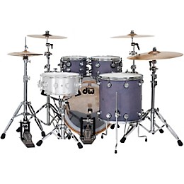 DW Collector's Series SonicPly Satin Oil 4-Piece Shell Pack - Satin Slate