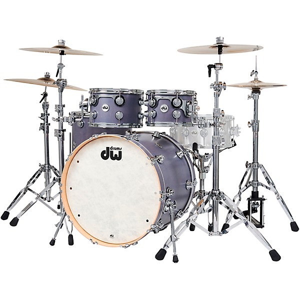 DW Collector's Series SonicPly Satin Oil 4-Piece Shell Pack - Satin Slate