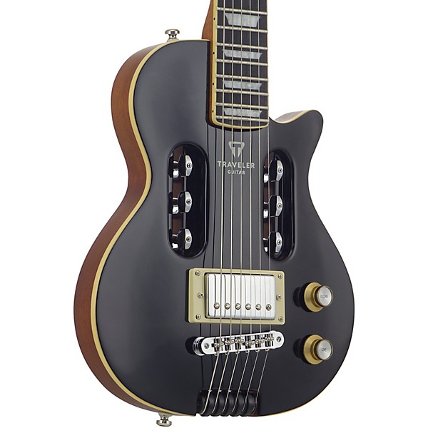 Traveler Guitar EG-1 Deluxe Electric Guitar Gloss Black