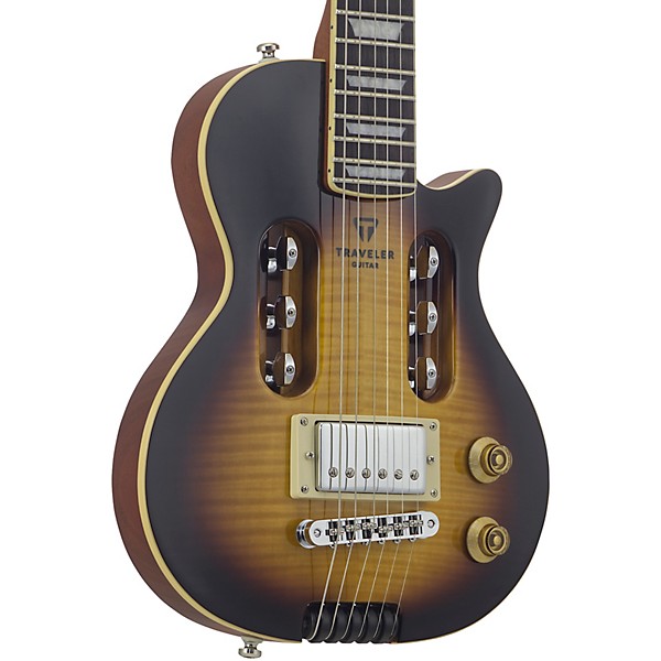 Traveler Guitar EG-1 Deluxe Electric Guitar Tobacco Burst