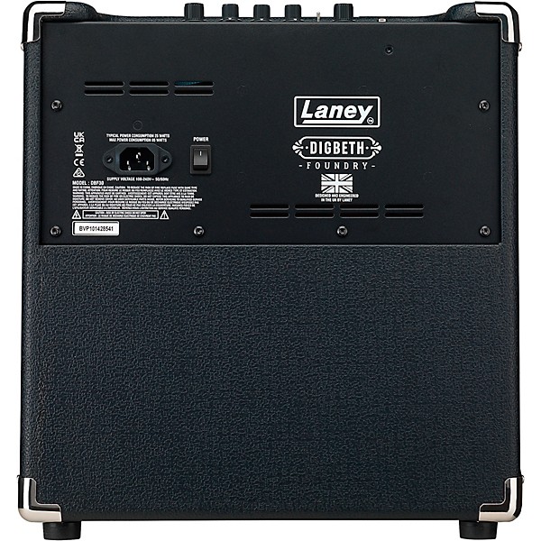 Laney Digbeth Foundry DBF30 30W 1x8" Bass Combo Amplifier - Black