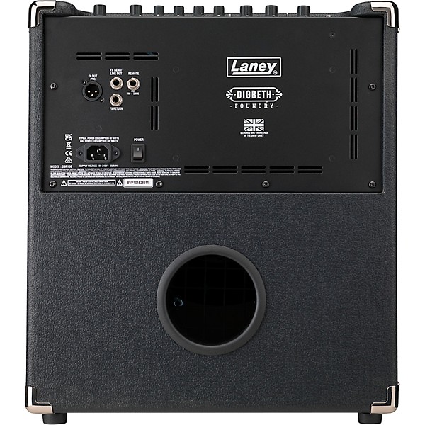 Laney Digbeth Foundry DBF100 100W 1x12" Bass Combo Amplifier - Black