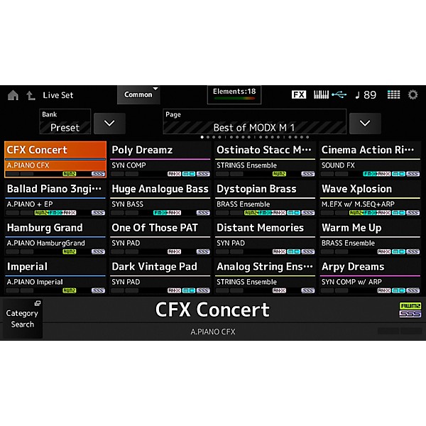 Yamaha MODX M6 61-Key Synthesizer