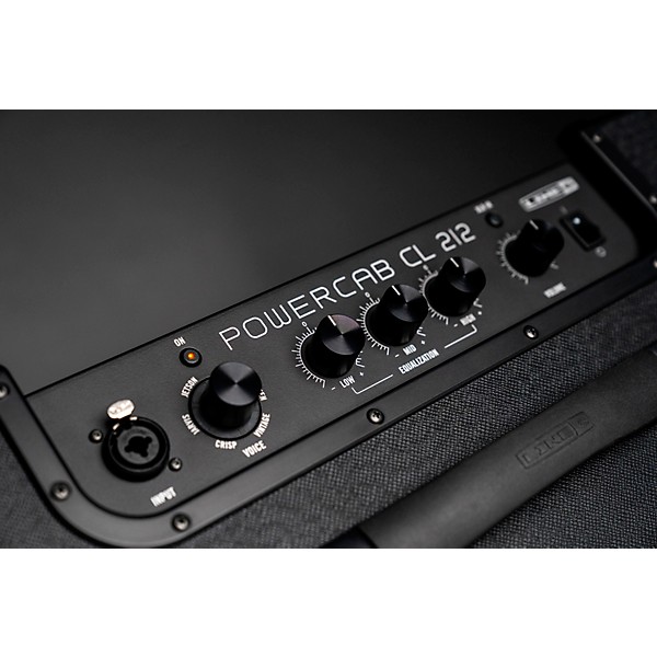 Line 6 PowerCab CL 212 200W 2x12 Powered Guitar Speaker Cabinet Black
