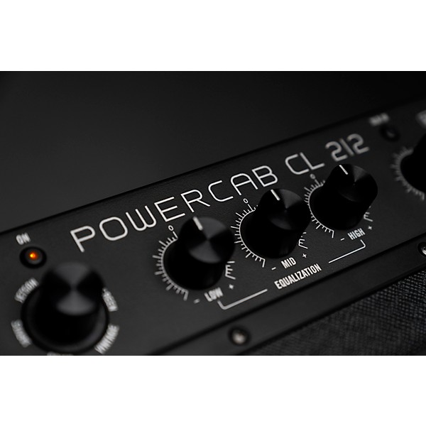 Line 6 PowerCab CL 212 200W 2x12 Powered Guitar Speaker Cabinet Black