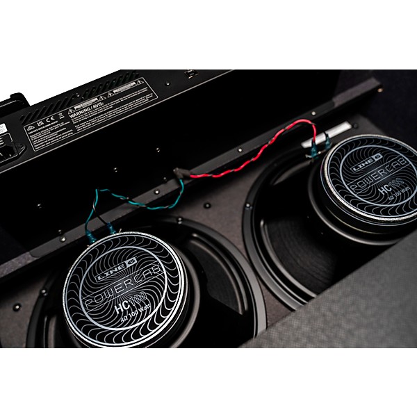 Line 6 PowerCab CL 212 200W 2x12 Powered Guitar Speaker Cabinet Black