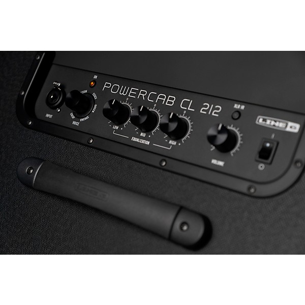 Line 6 PowerCab CL 212 200W 2x12 Powered Guitar Speaker Cabinet Black