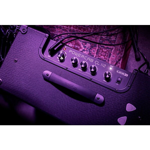 Line 6 PowerCab CL 112 100W 1x12 Powered Guitar Speaker Cabinet Black