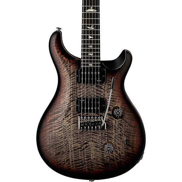 PRS 40th Anniversary Custom 24 Satin Limited-Edition Electric Guitar Charcoal Tri-Color Burst