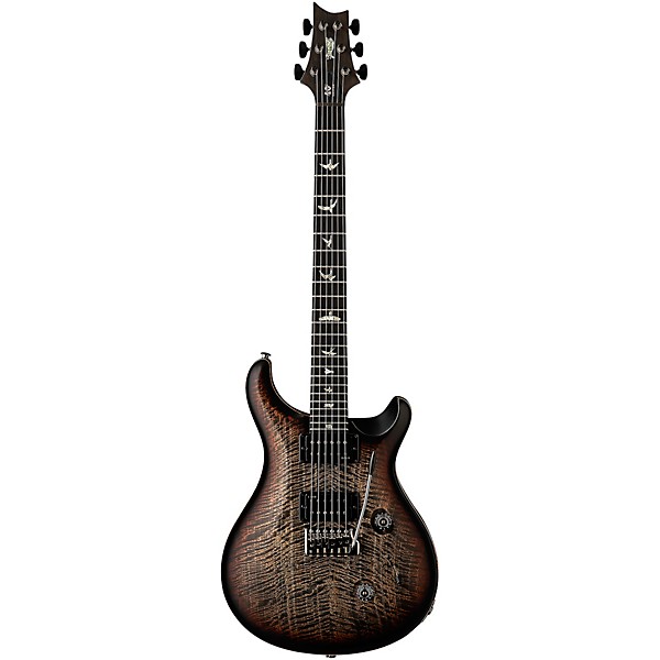 PRS 40th Anniversary Custom 24 Satin Limited-Edition Electric Guitar Charcoal Tri-Color Burst