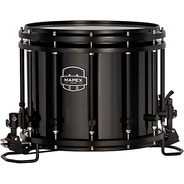 Mapex Quantum Mark II Classic Snare Drum with Black Hardware 14 x 12 in. Gloss Black