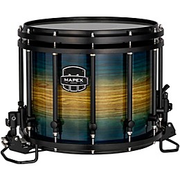 Mapex Quantum Mark II Classic Snare Drum with Black Hardware 14 x 12 in. Rainforest Burst