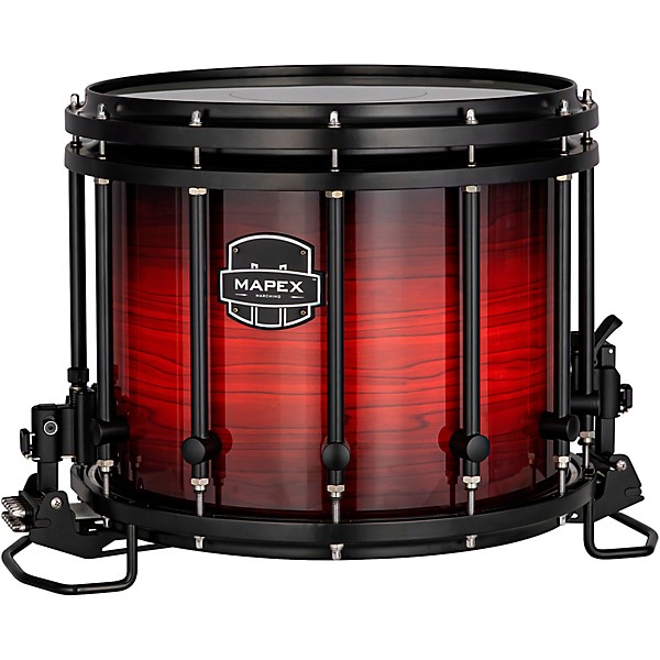 Mapex Quantum Mark II Classic Snare Drum with Black Hardware 14 x 12 in. Rose Burst
